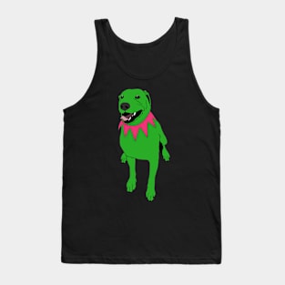 Grateful Dawg Green Tank Top